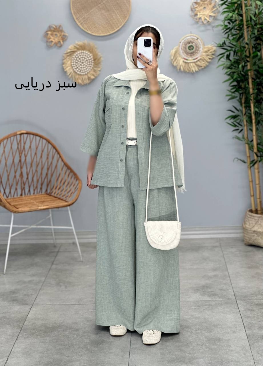 2020-ست شومیز و شلوار پوپک