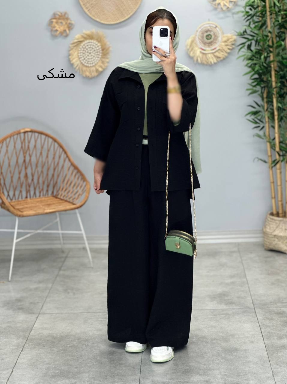 2020-ست شومیز و شلوار پوپک