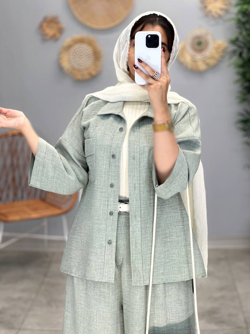 2020-ست شومیز و شلوار پوپک