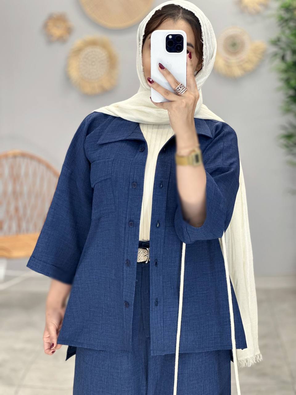 2020-ست شومیز و شلوار پوپک