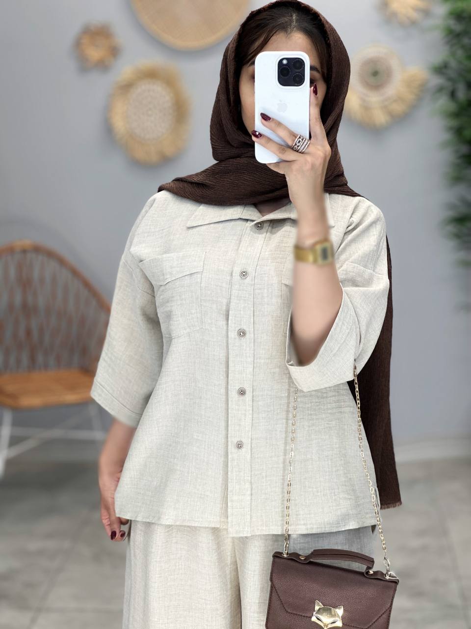 2020-ست شومیز و شلوار پوپک