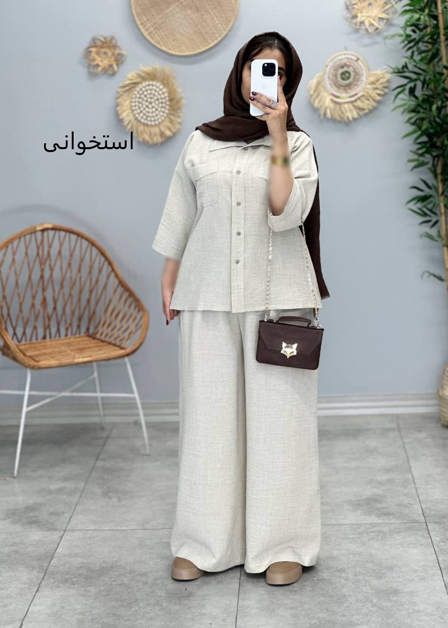 2020-ست شومیز و شلوار پوپک
