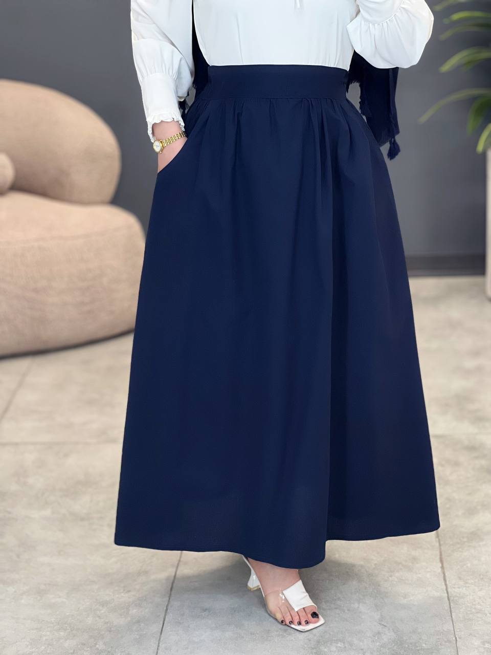 2023-دامن بغل زیپ