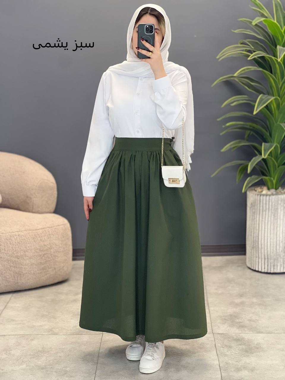 2023-دامن بغل زیپ