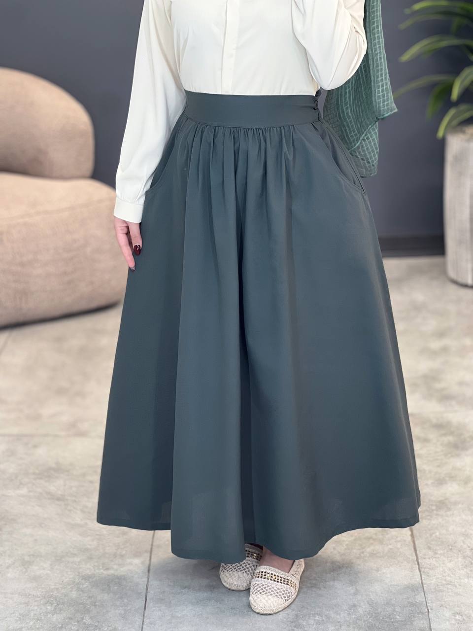 2023-دامن بغل زیپ