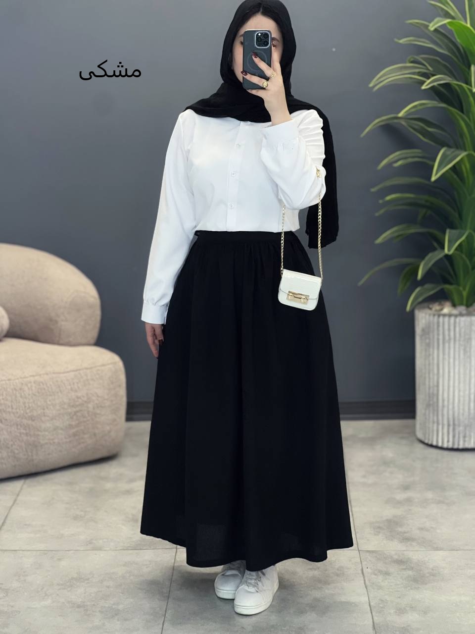 2023-دامن بغل زیپ