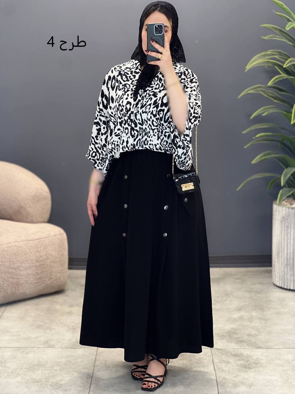 1792- کت و دامن اطلس