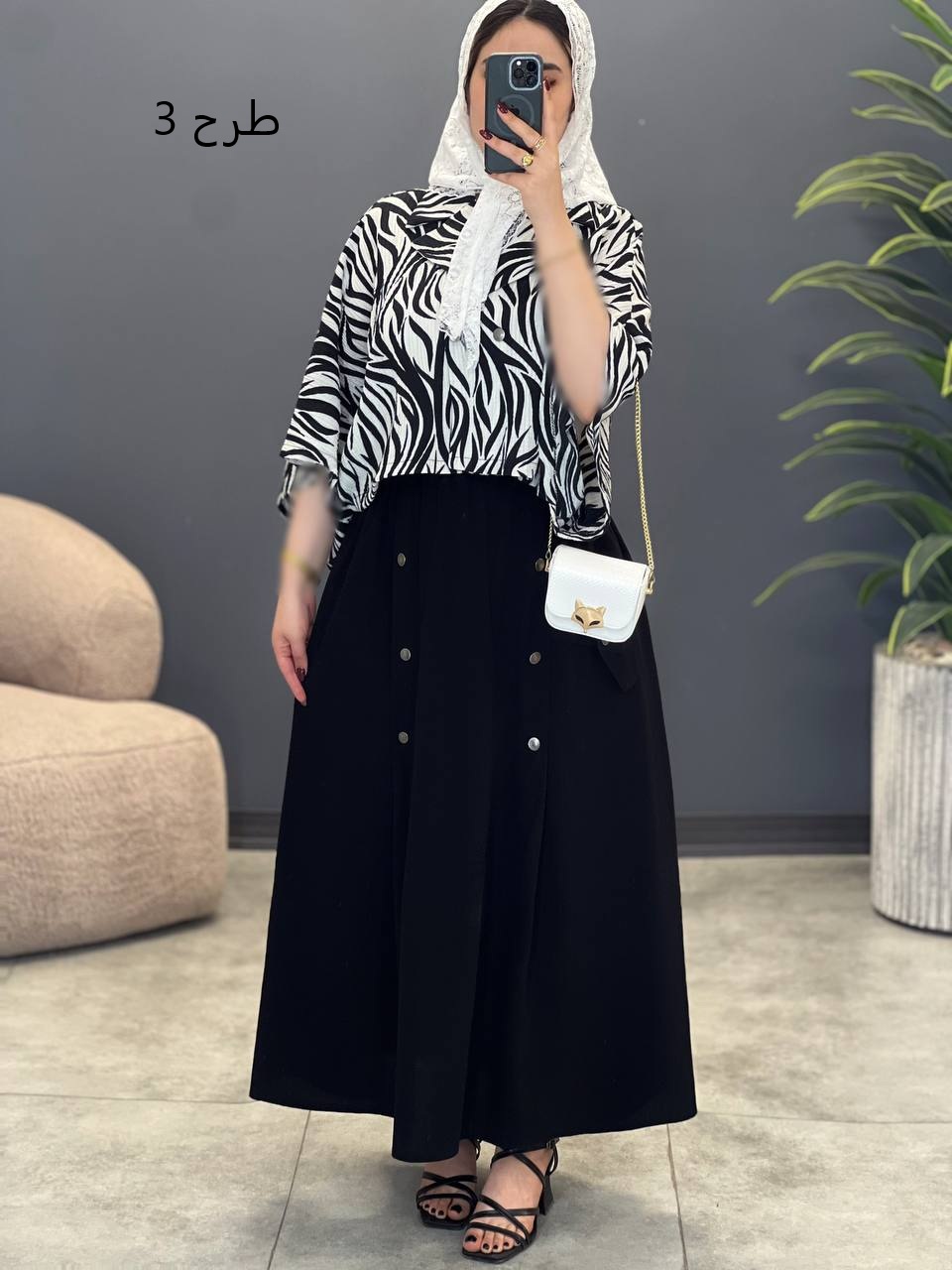 1792- کت و دامن اطلس