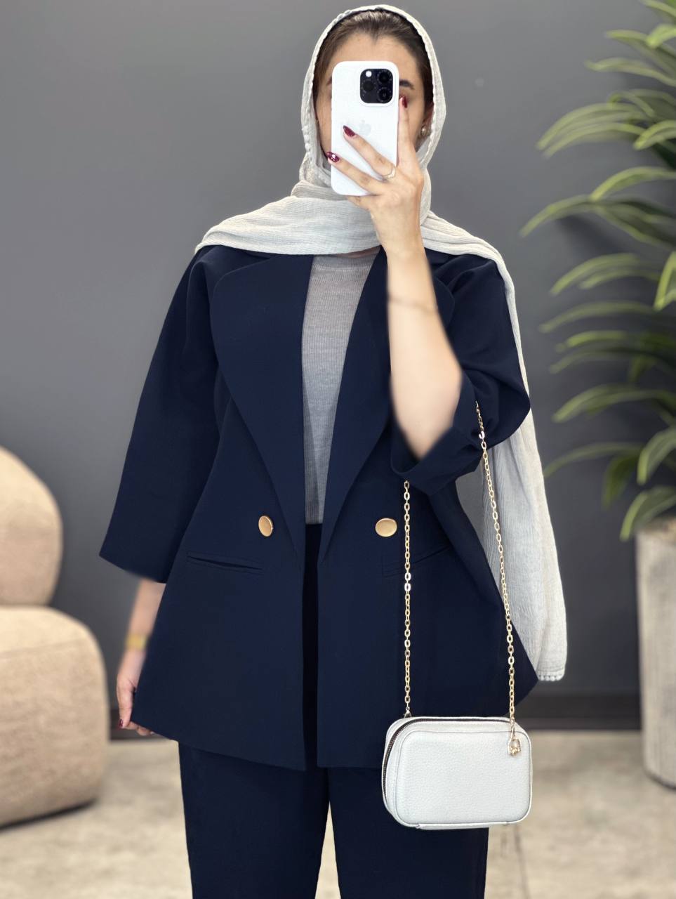 2031-کت و شلوار لینن آنیسا