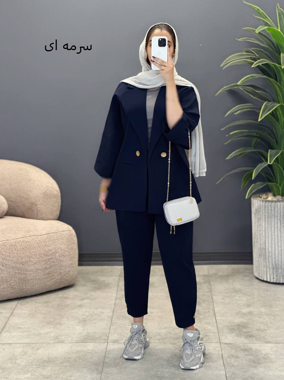 2031-کت و شلوار لینن آنیسا