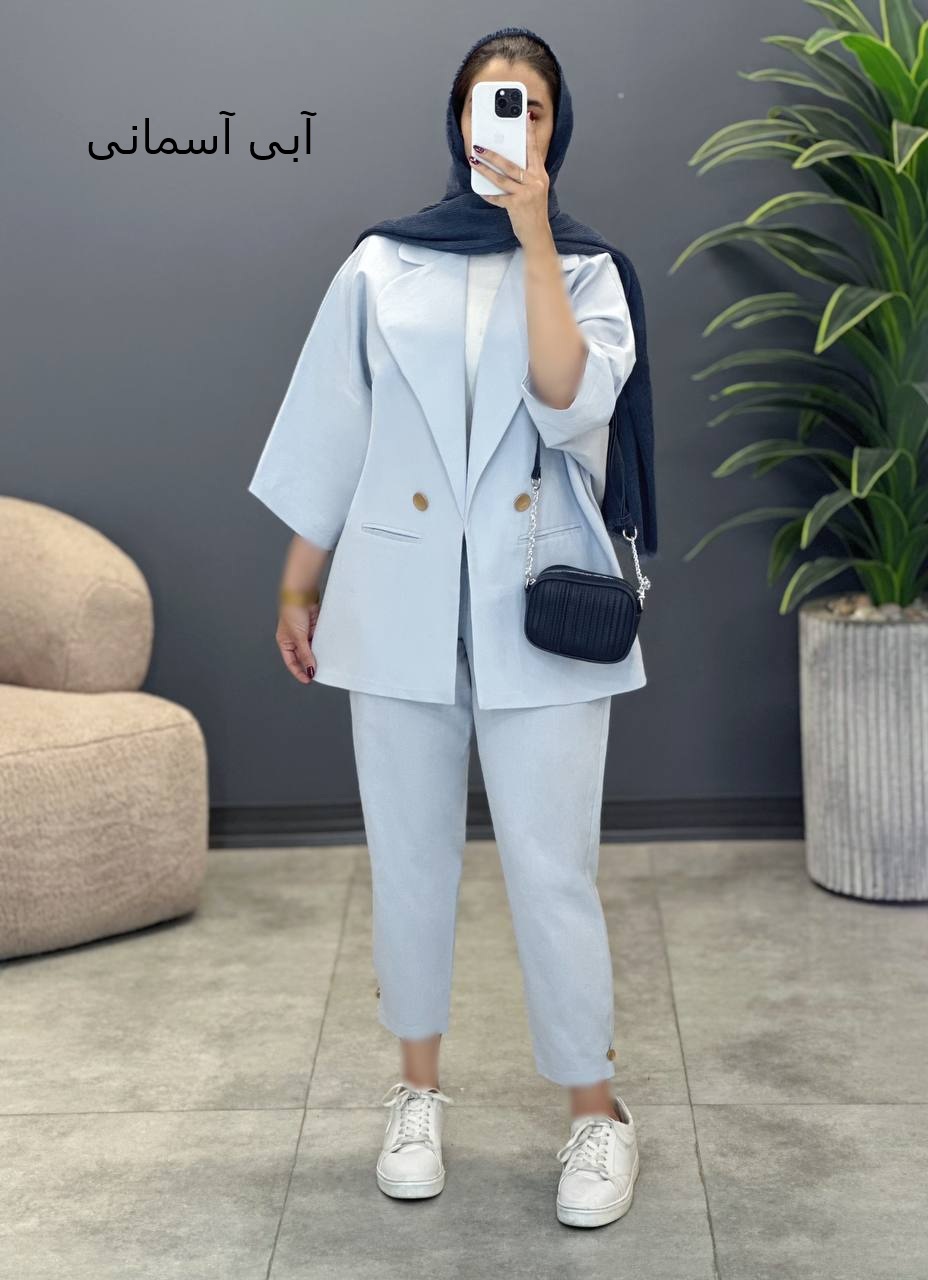 2031-کت و شلوار لینن آنیسا