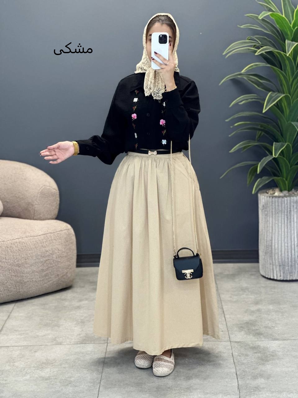 2033-شومیز گلدوزی تینو