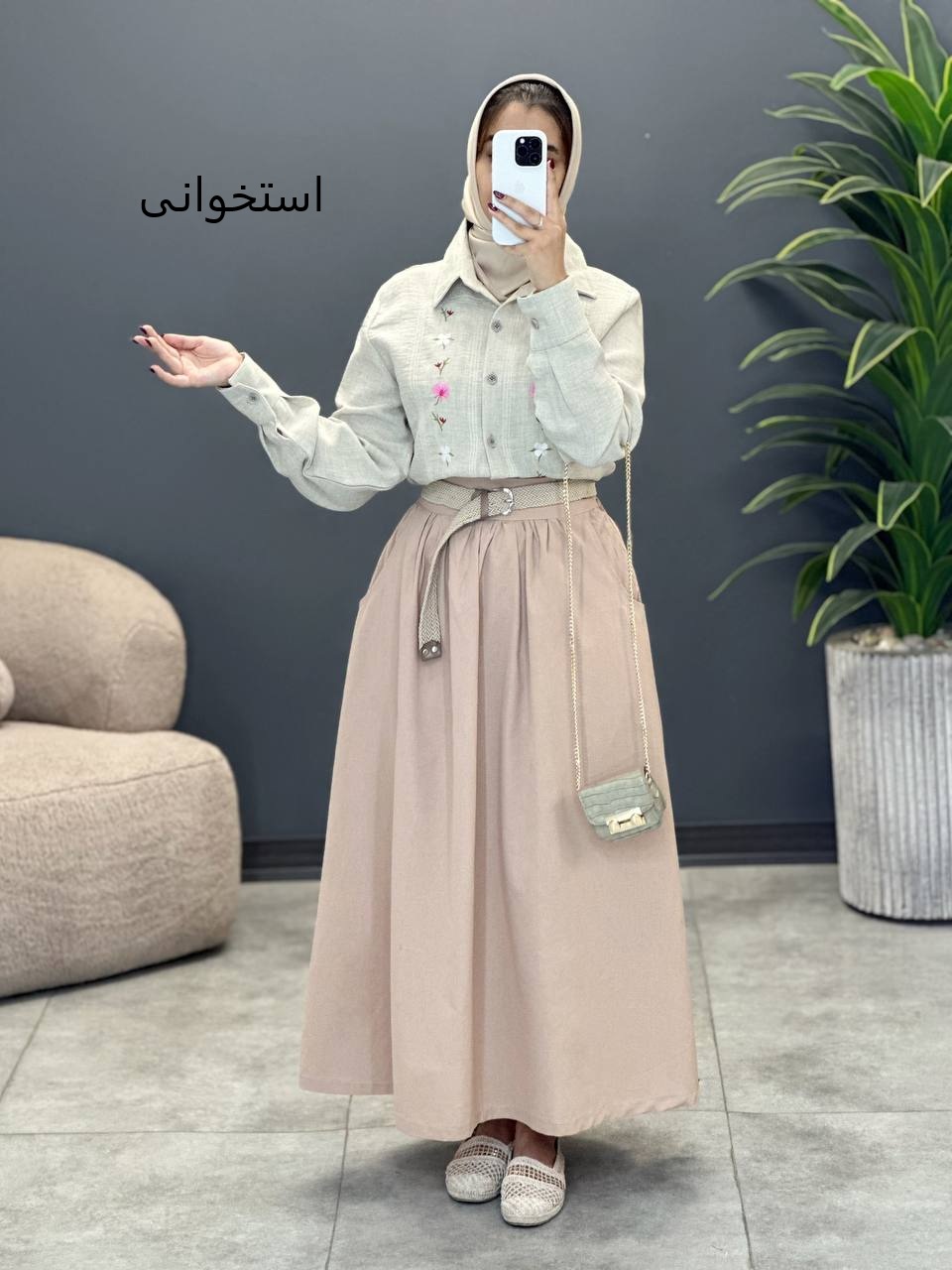 2033-شومیز گلدوزی تینو