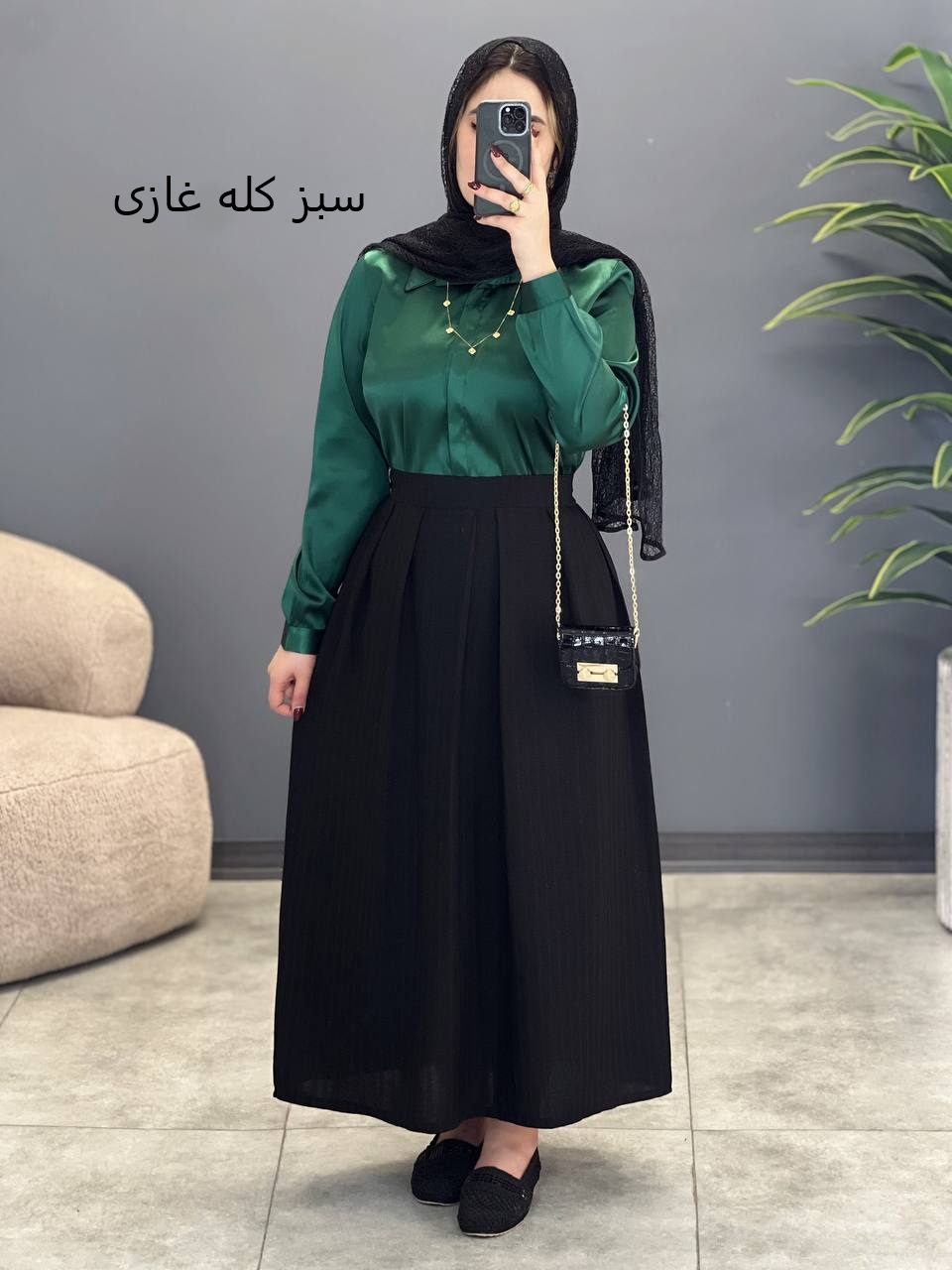 2054-شومیز ساتن