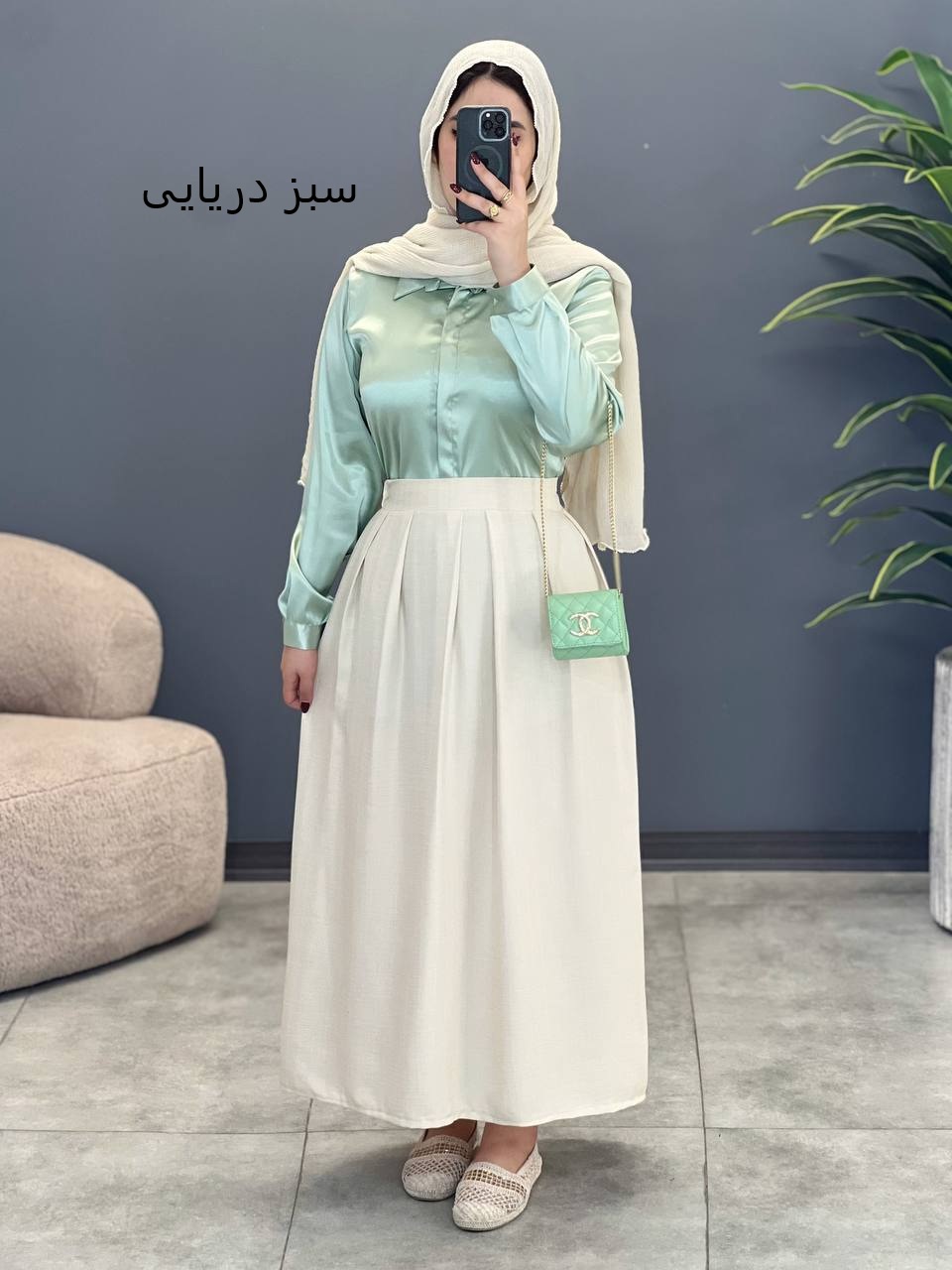 2054-شومیز ساتن