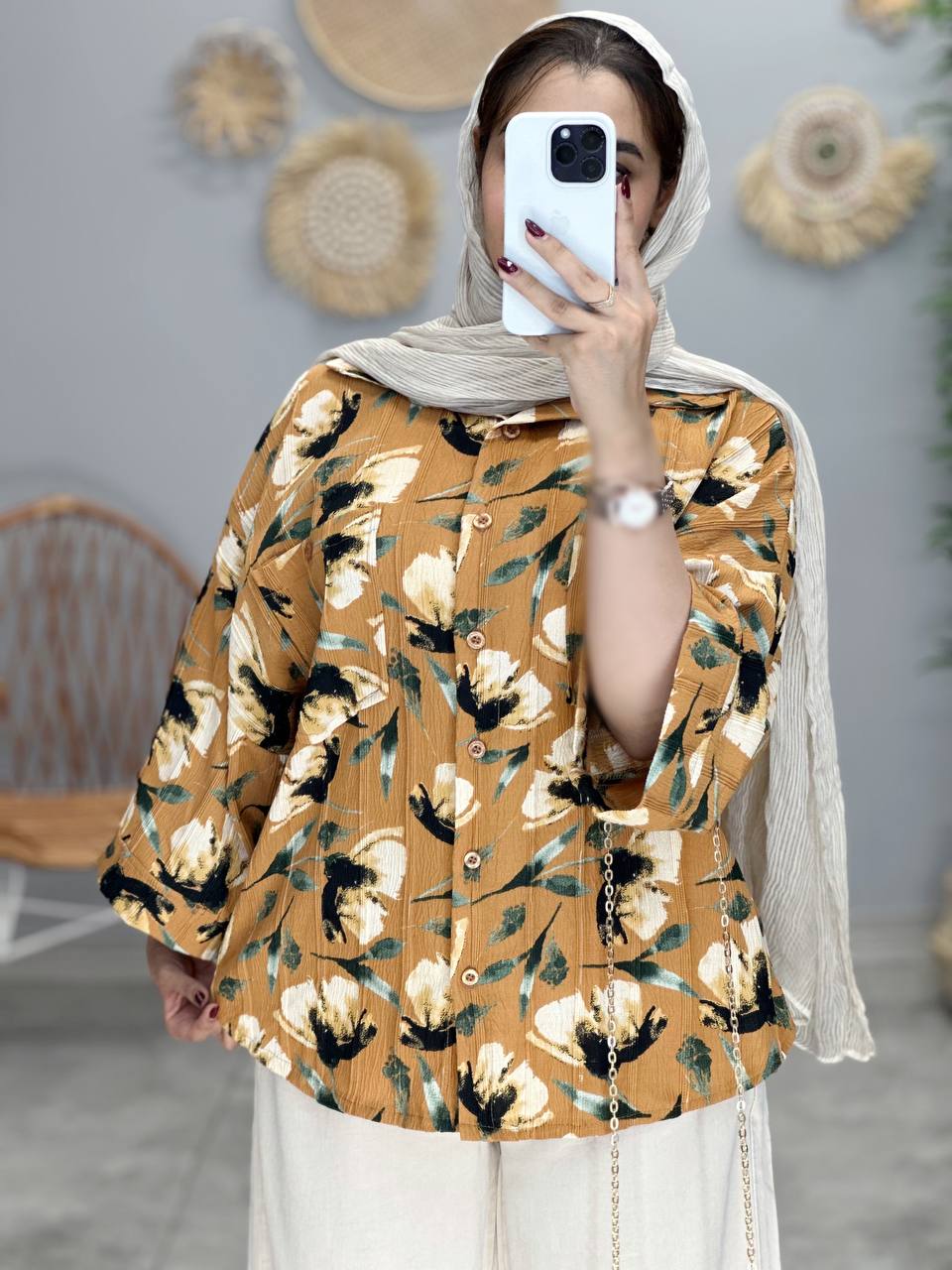 2055-شومیز گلشیفته