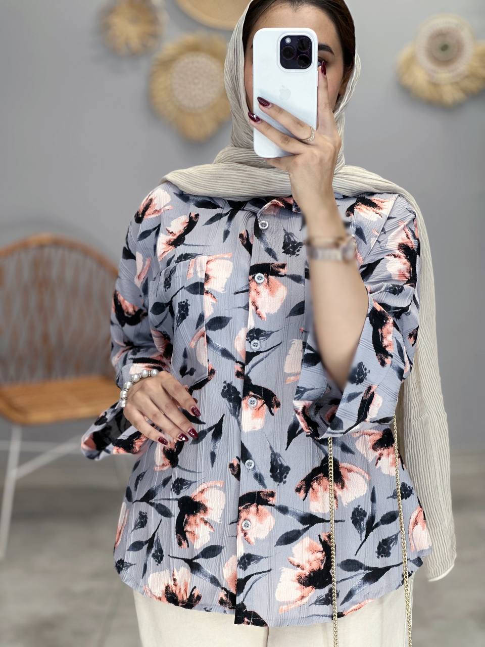 2055-شومیز گلشیفته