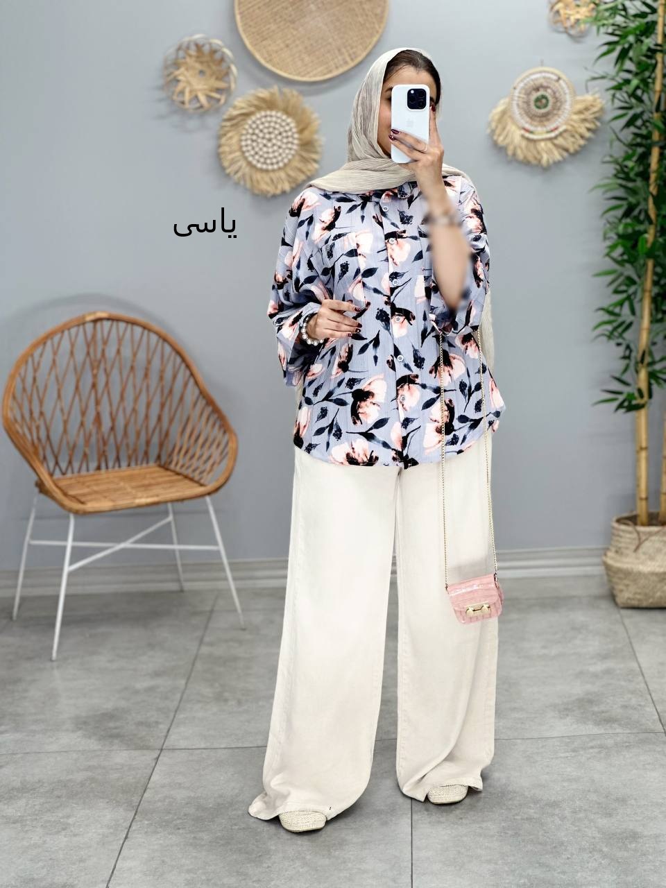 2055-شومیز گلشیفته