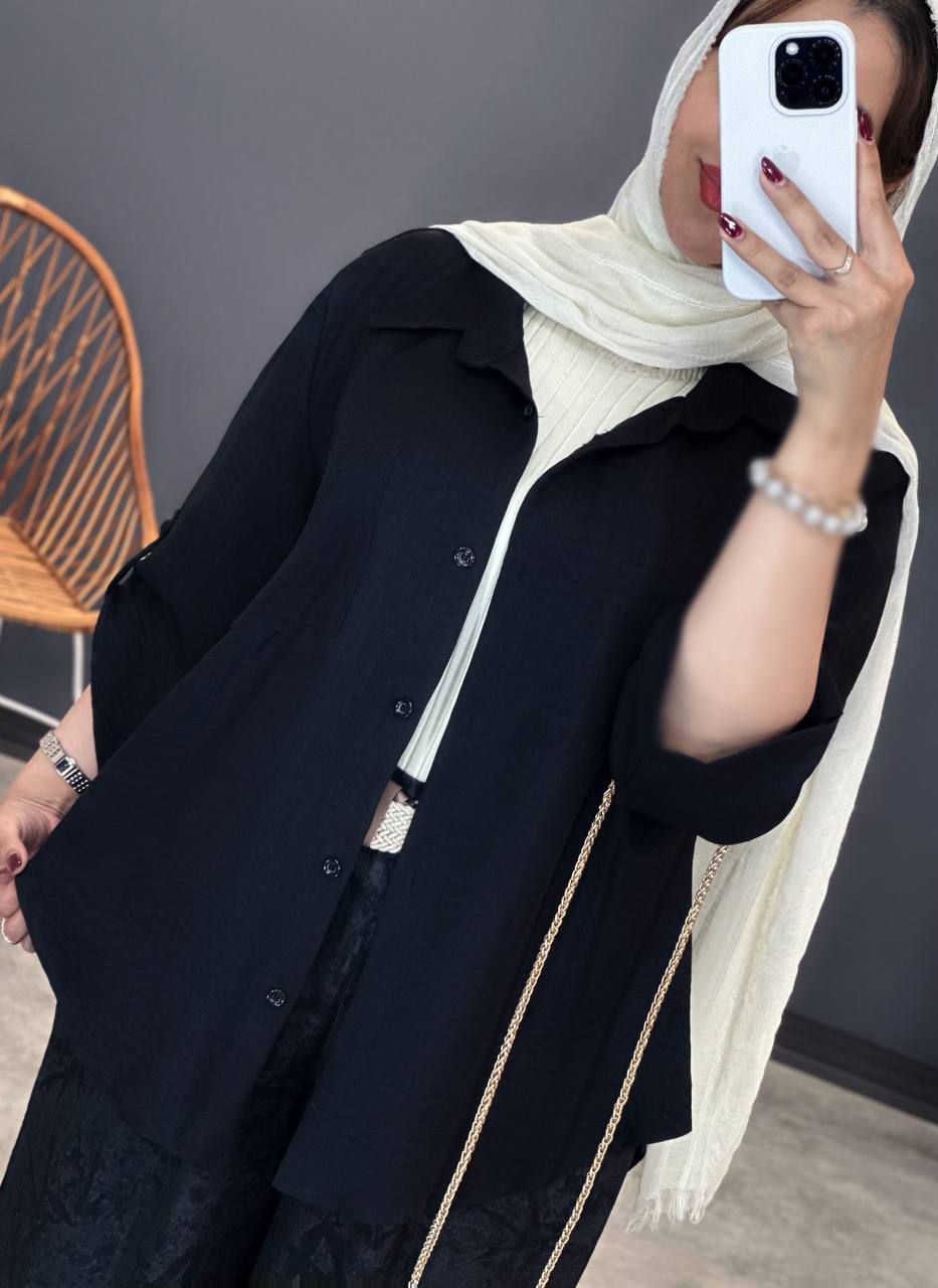 2056-شومیز و شلوار تیلا