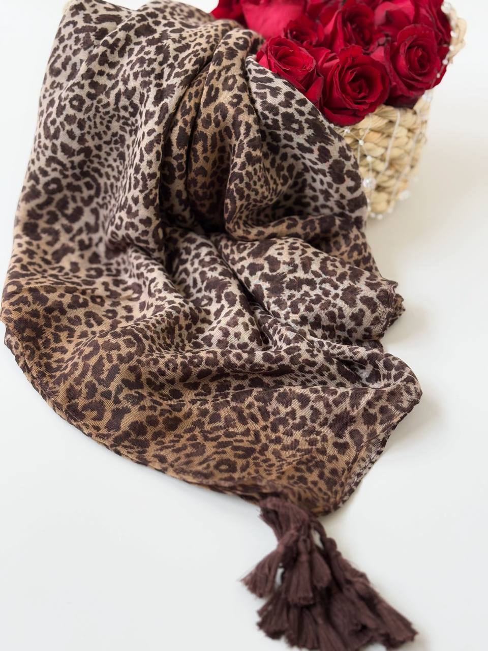 2059-شال نخی پلنگی