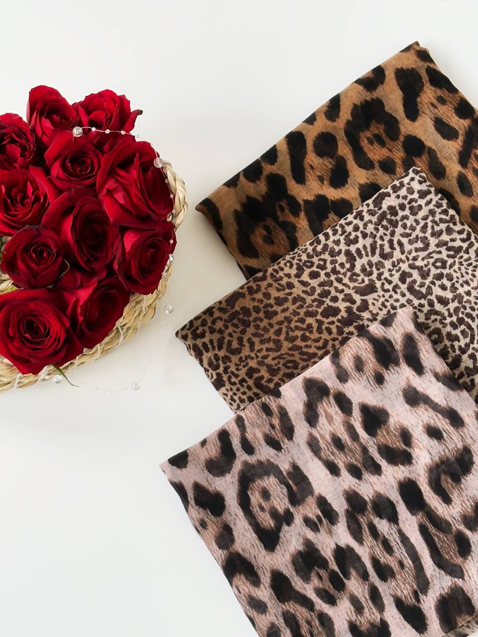 2059-شال نخی پلنگی