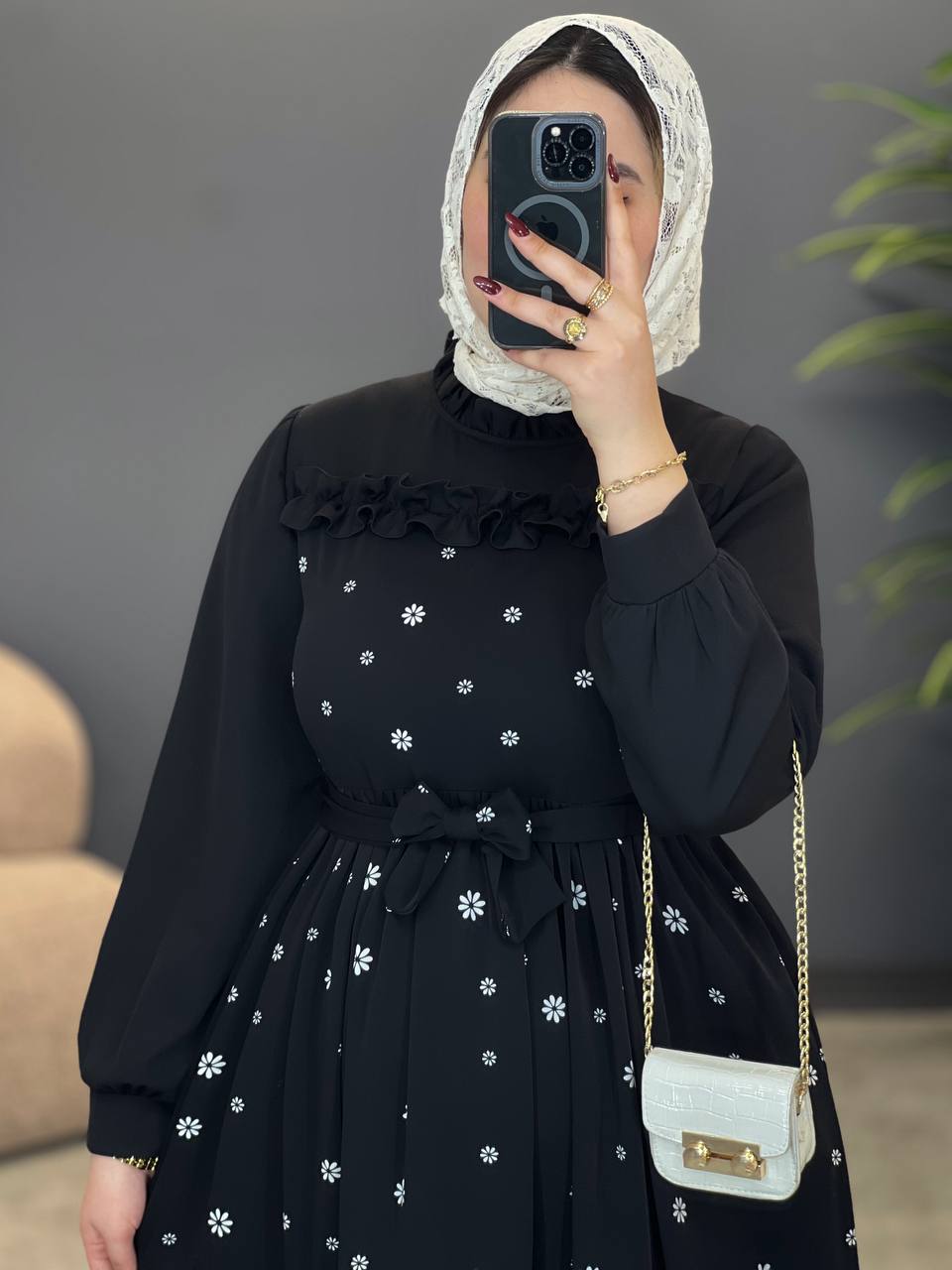 2062-پیراهن مزونی لاوین