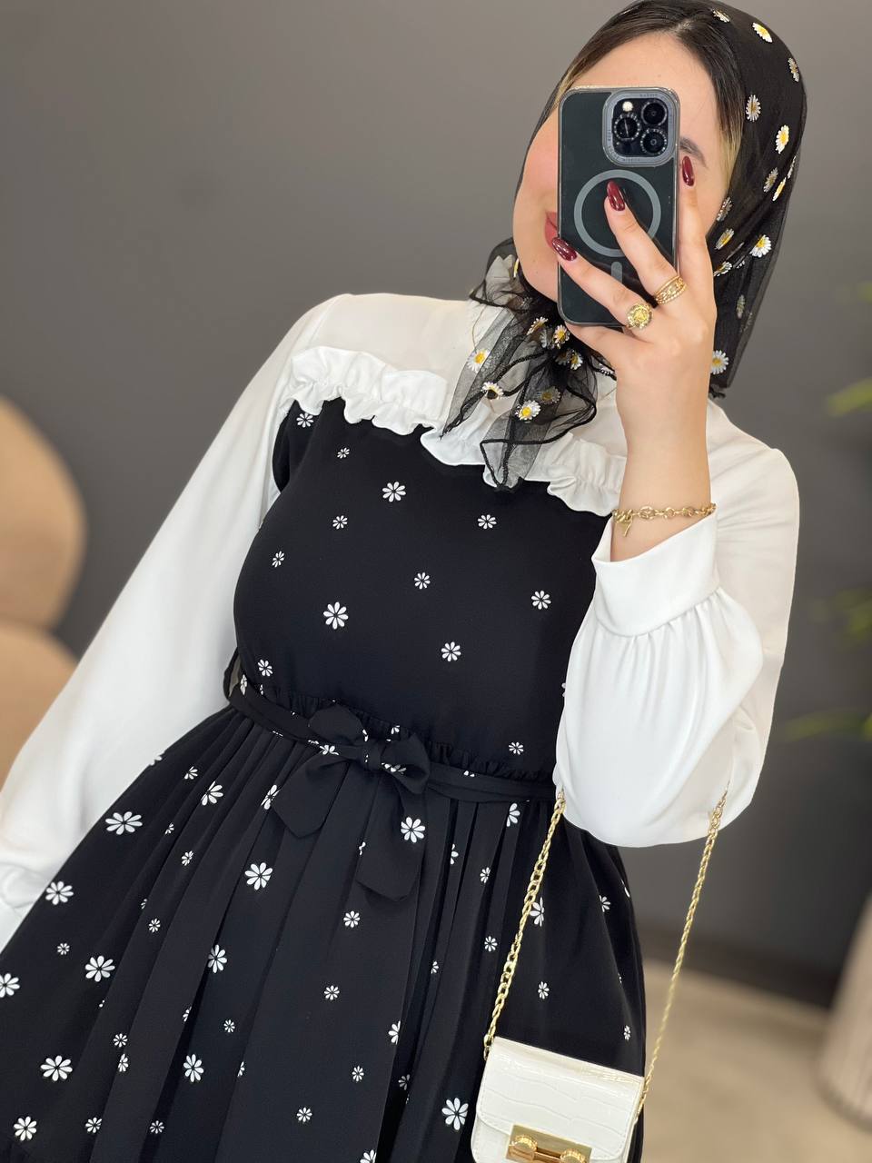 2062-پیراهن مزونی لاوین