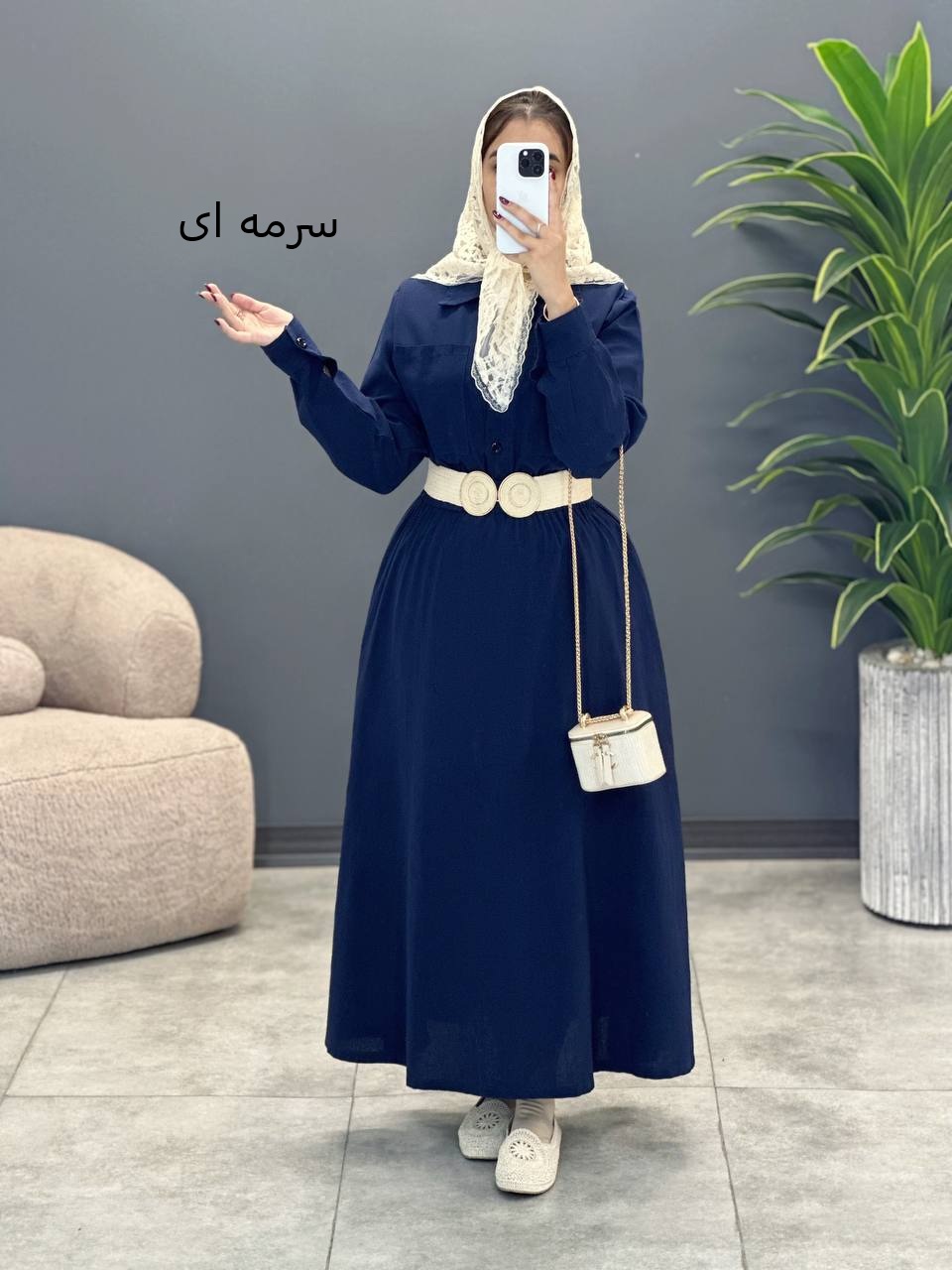 2065- مانتو بلند غزل