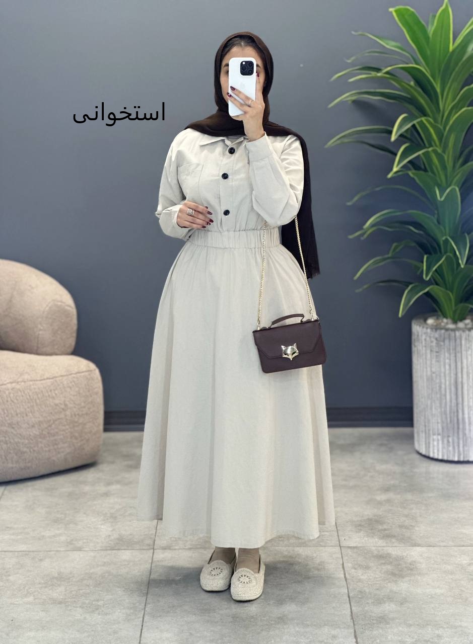 2065- مانتو بلند غزل