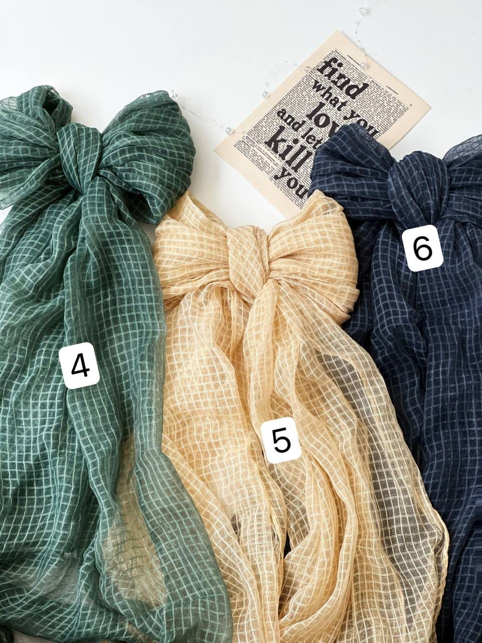 2069-شال چهارخونه نیکو