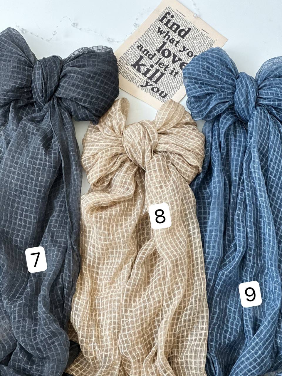 2069-شال چهارخونه نیکو