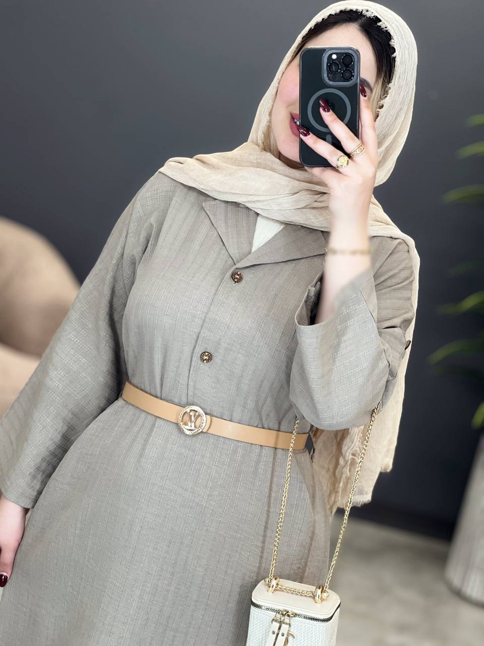 2075-مانتو مزونی بهرو