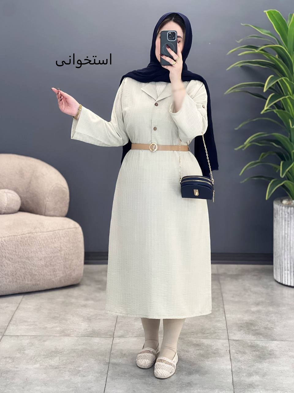 2075-مانتو مزونی بهرو