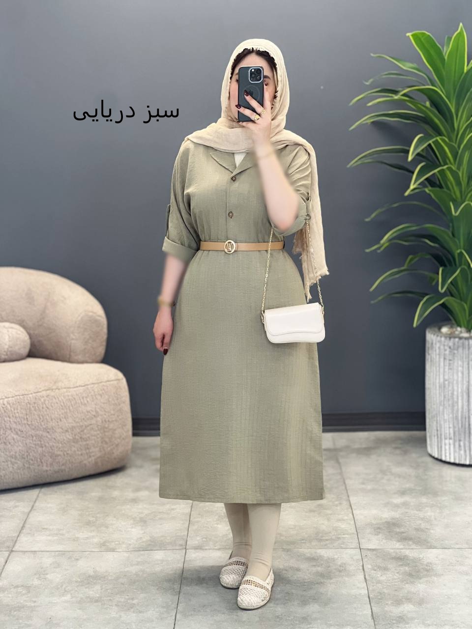 2075-مانتو مزونی بهرو