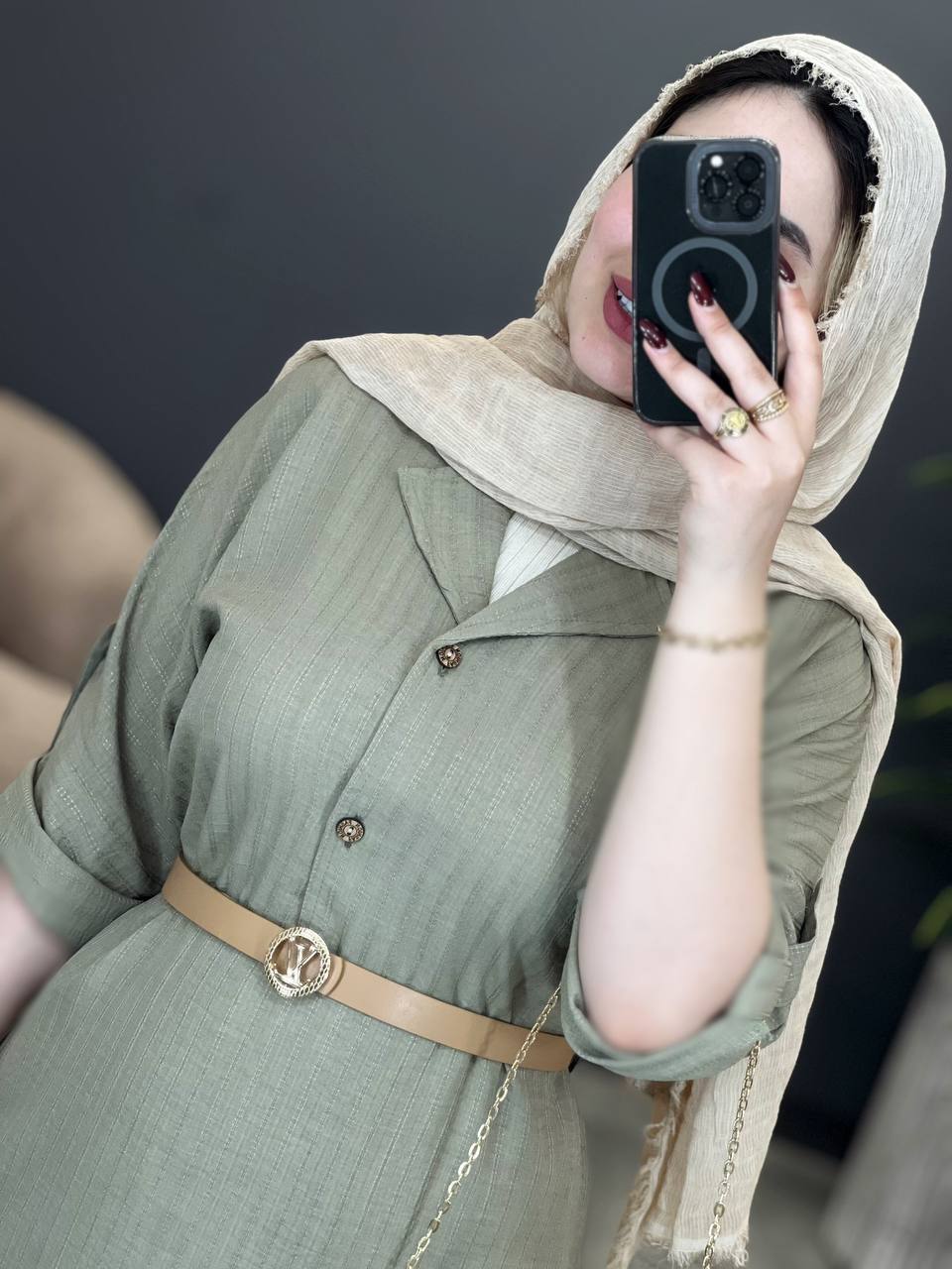 2075-مانتو مزونی بهرو