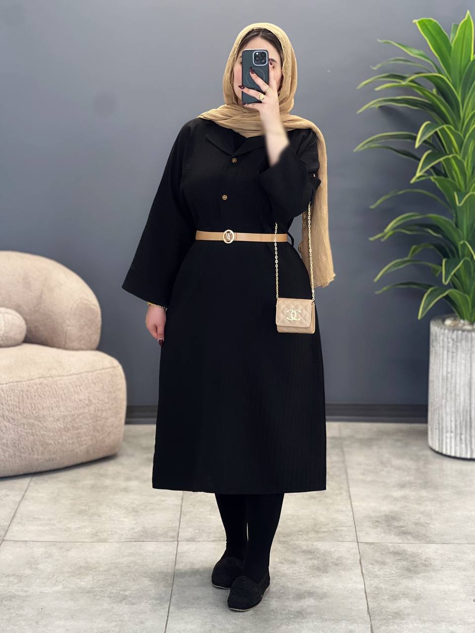 2075-مانتو مزونی بهرو