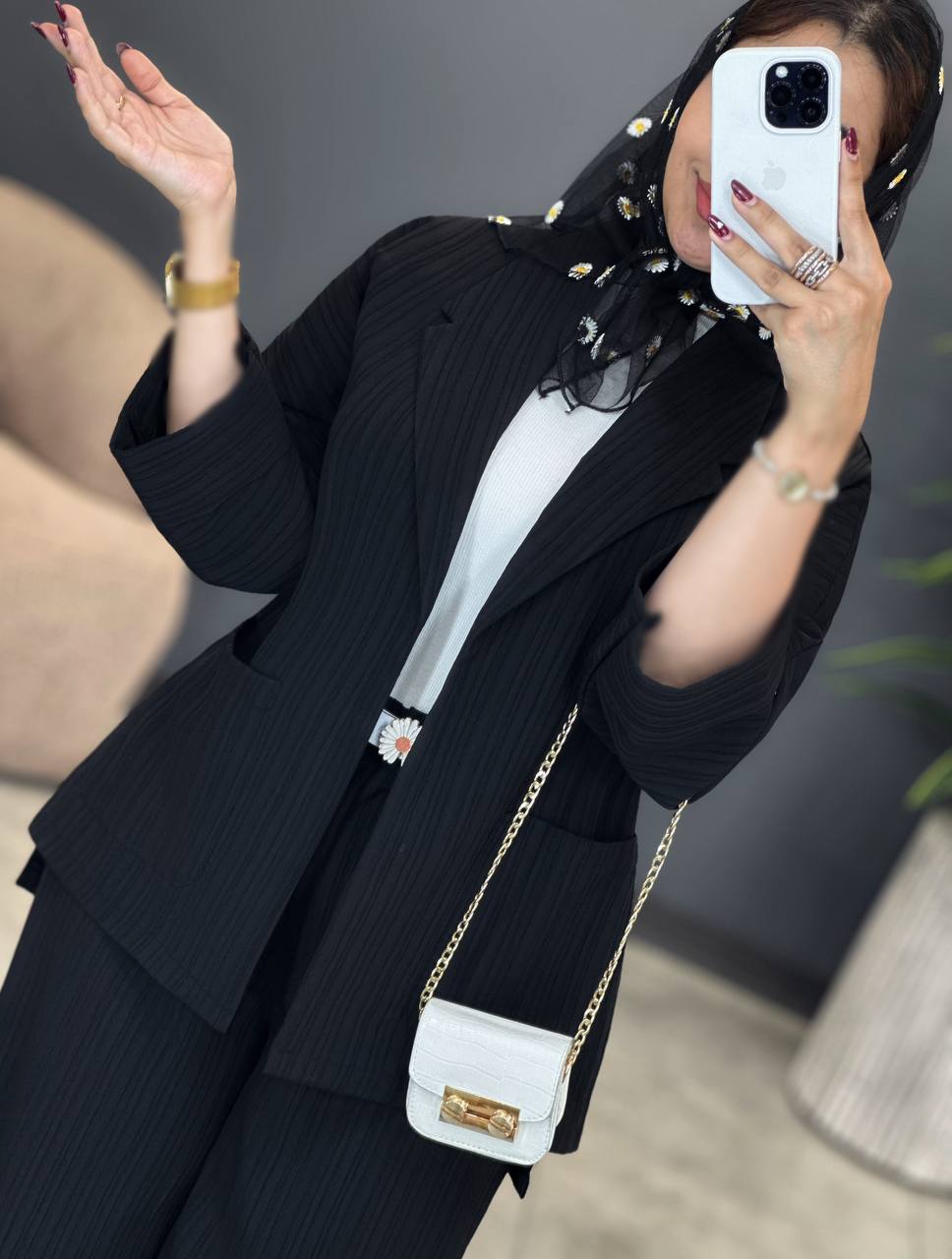 2076-کت و شلوار ترگل