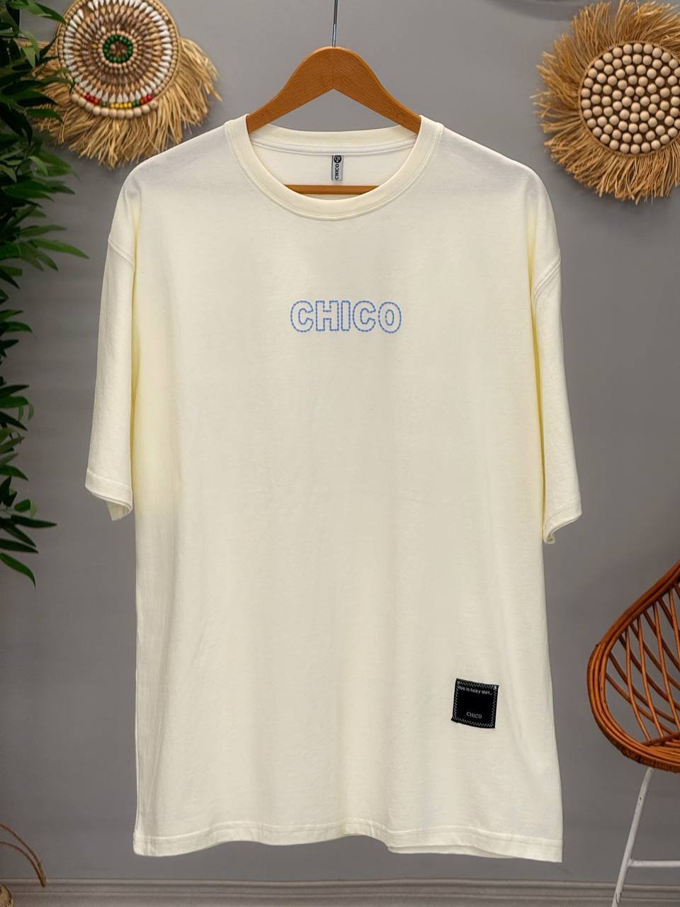 2077-تیشرت لانگ خط چین