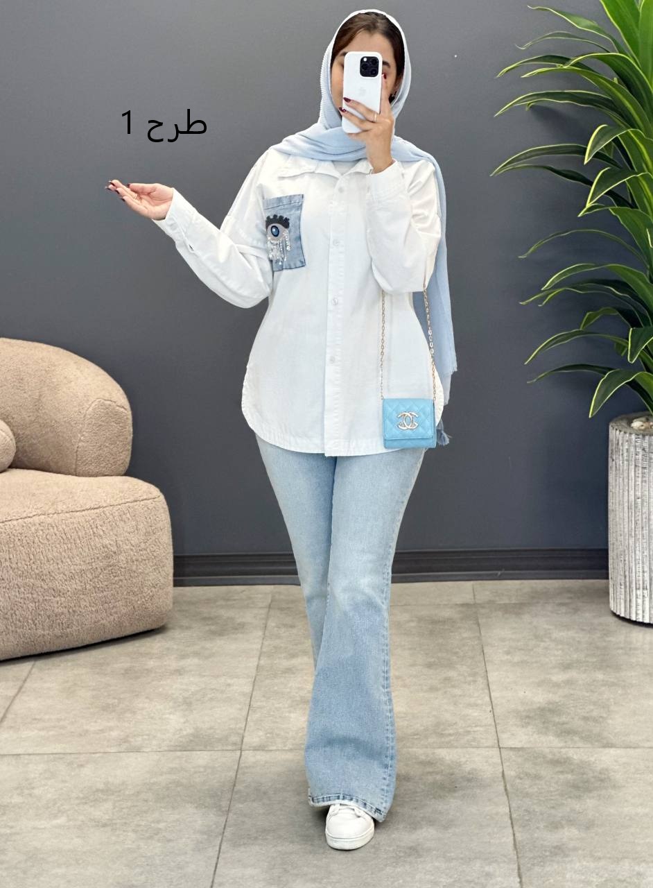 2090-کت کتان شکوفه