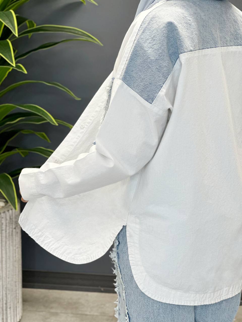 2090-کت کتان شکوفه