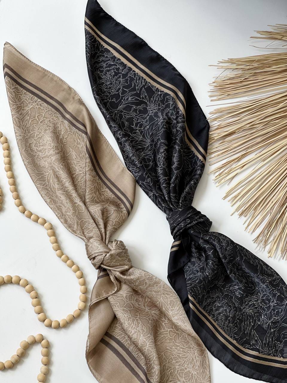 3009-مینی اسکارف ابریشم