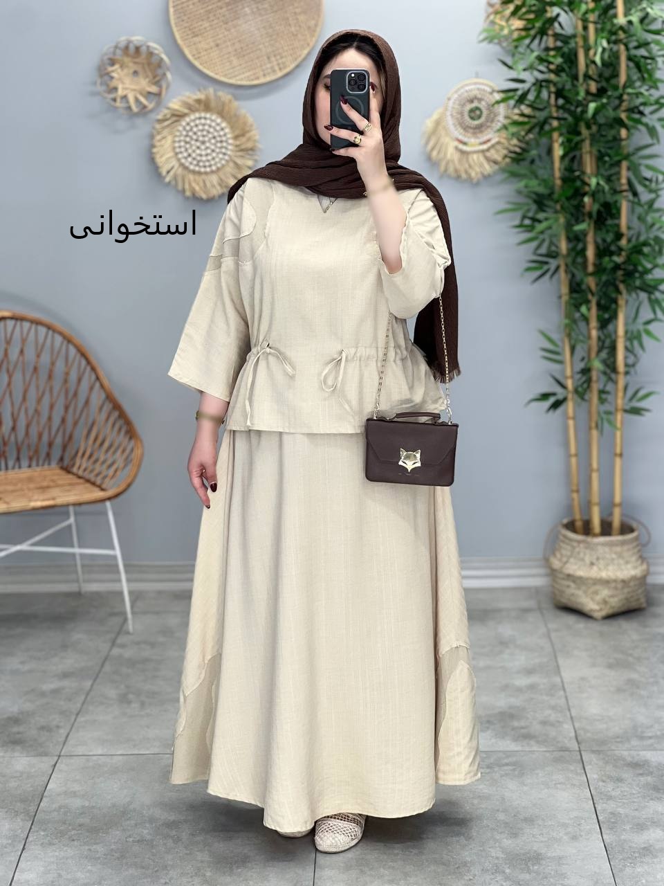 3012-شومیز و دامن نازی