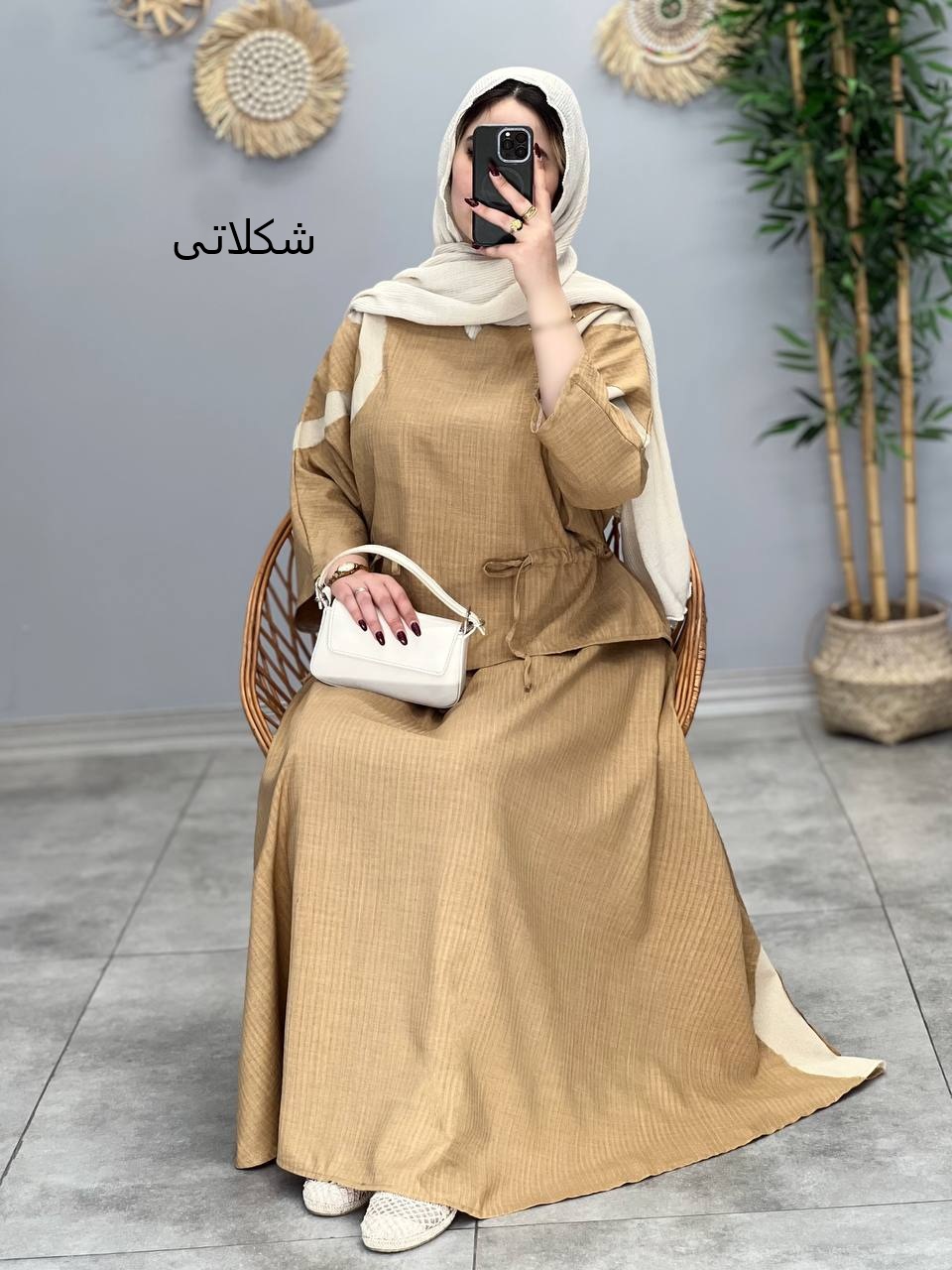 3012-شومیز و دامن نازی