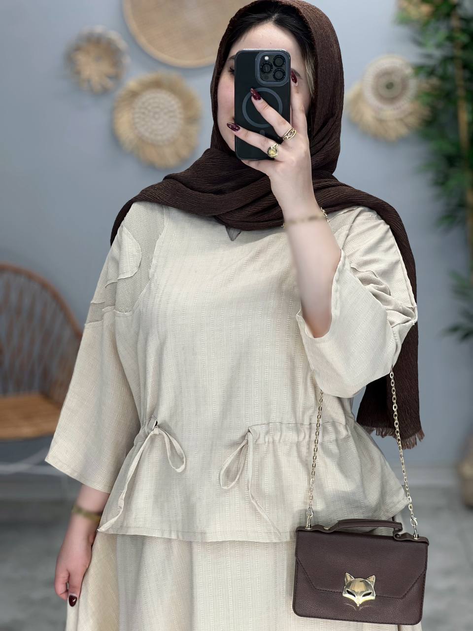 3012-شومیز و دامن نازی