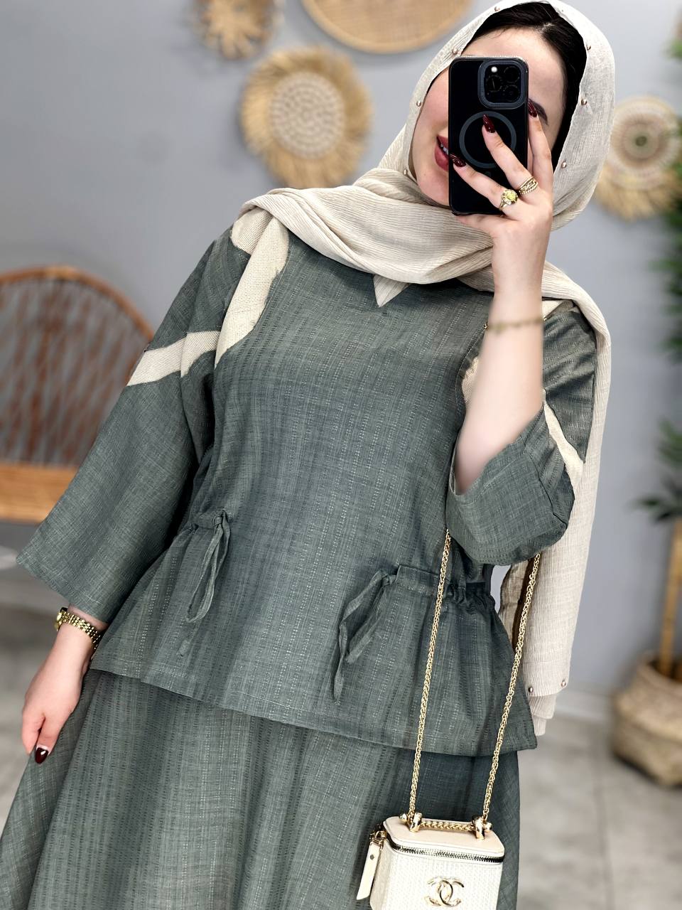 3012-شومیز و دامن نازی