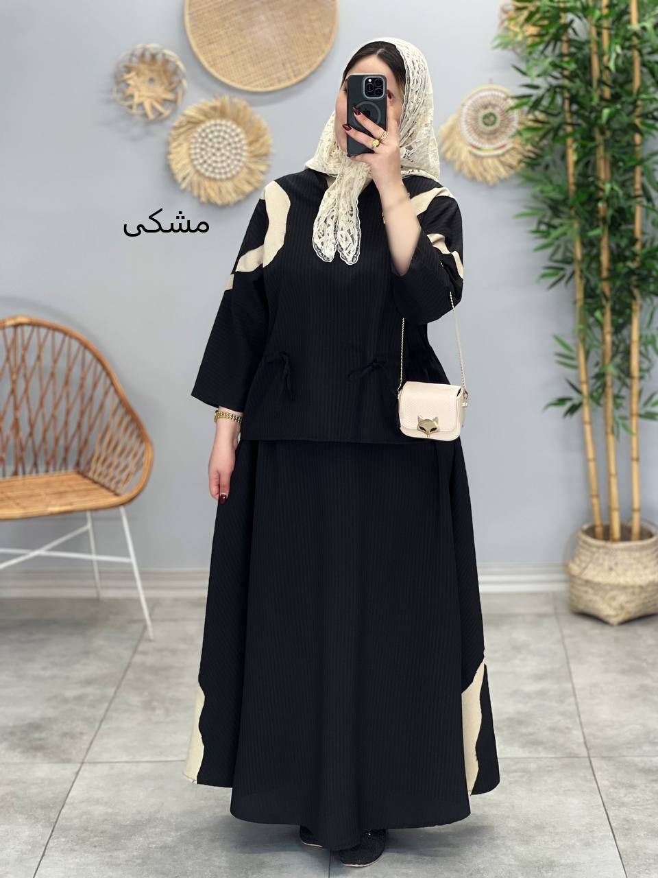 3012-شومیز و دامن نازی