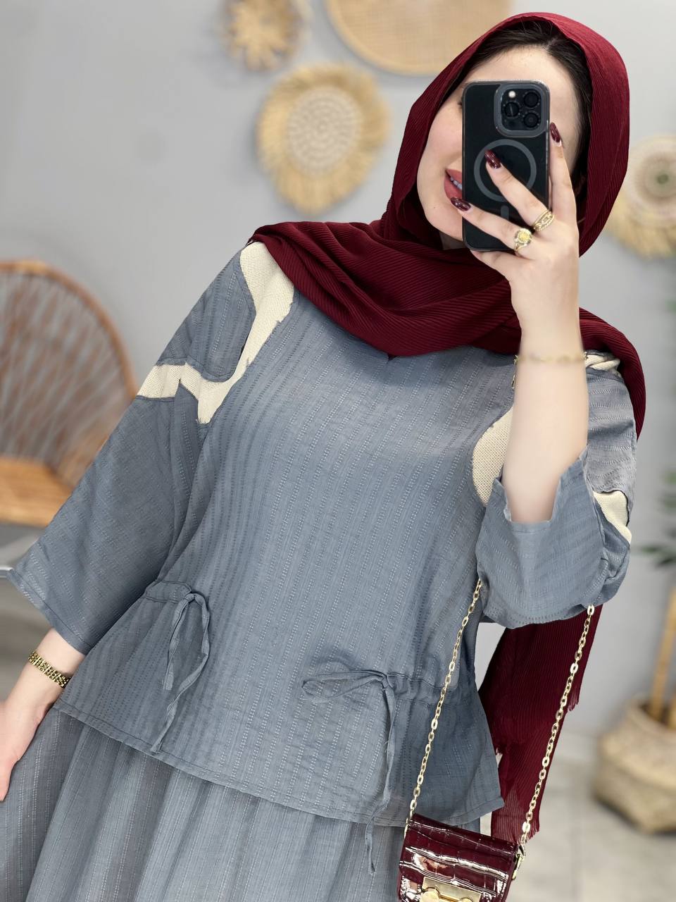 3012-شومیز و دامن نازی