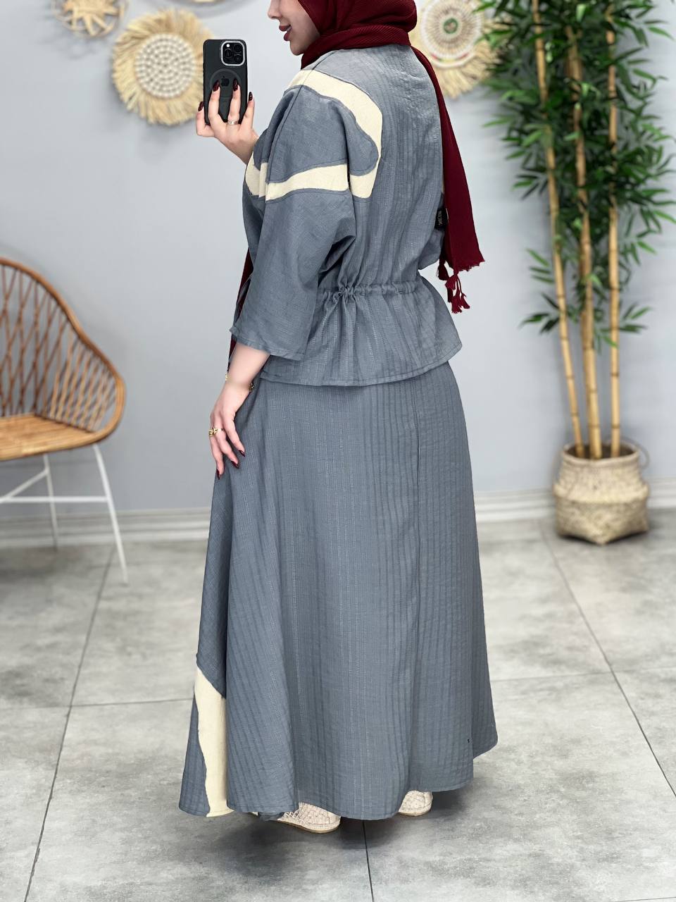 3012-شومیز و دامن نازی