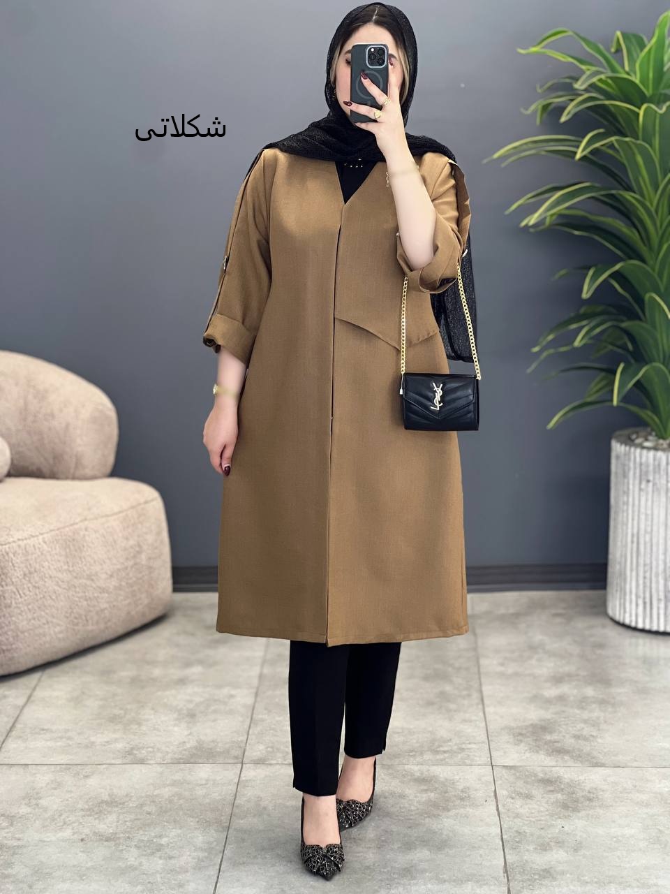 3014-مانتو مزونی مهدیس