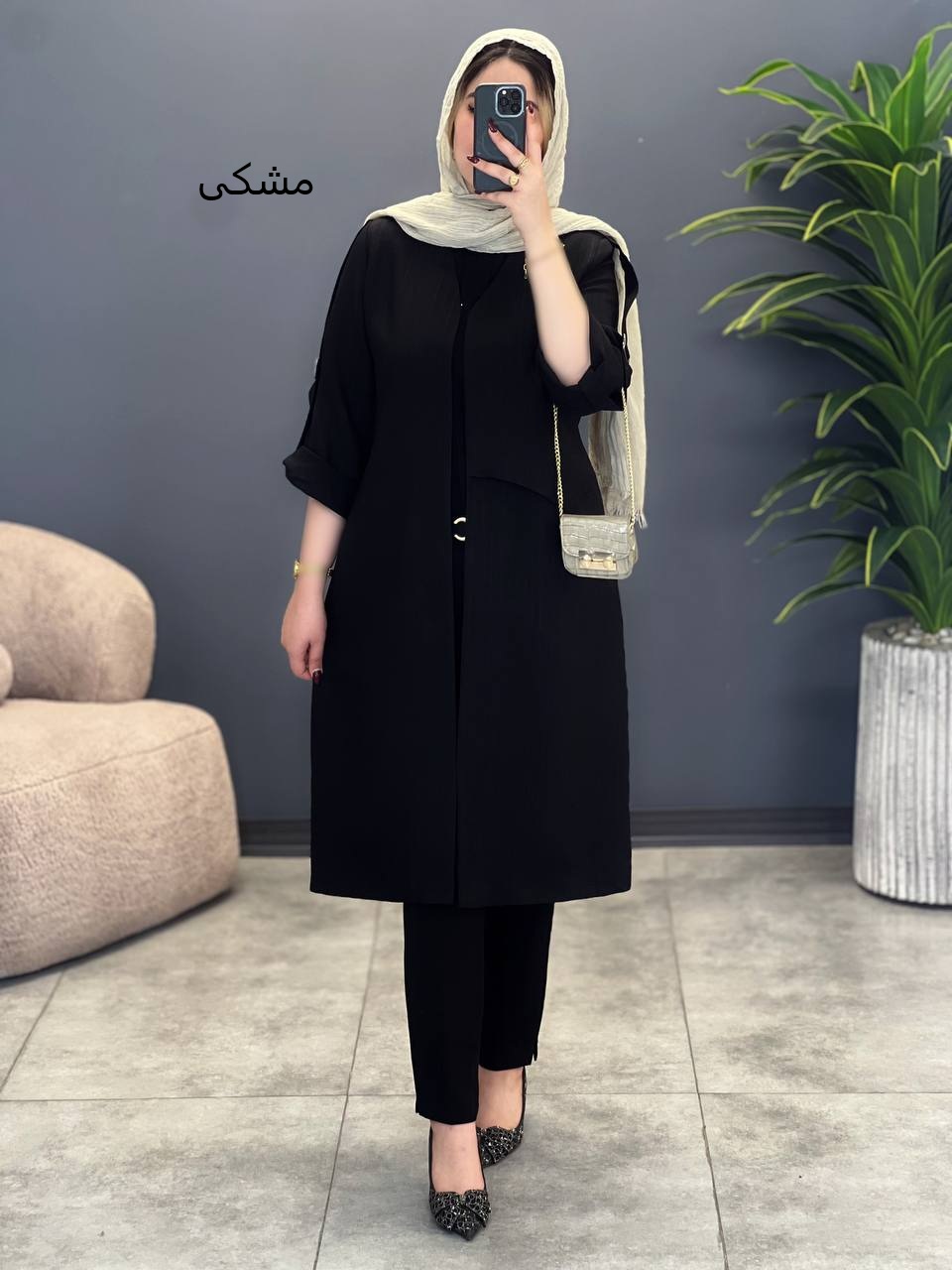 3014-مانتو مزونی مهدیس